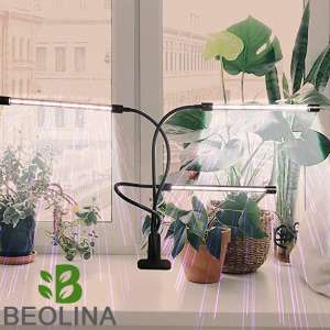 Beolina 3 karos növénynevelő és olvasó LED lámpa – fehér