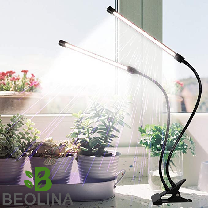 Beolina 2 karos növénynevelő és olvasó LED lámpa – fehér